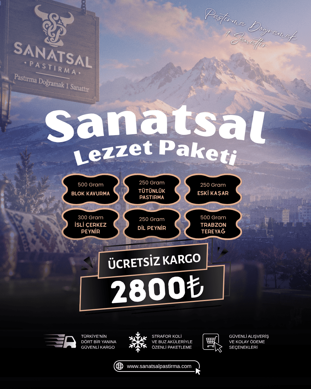Sanatsal Lezzet Paketi