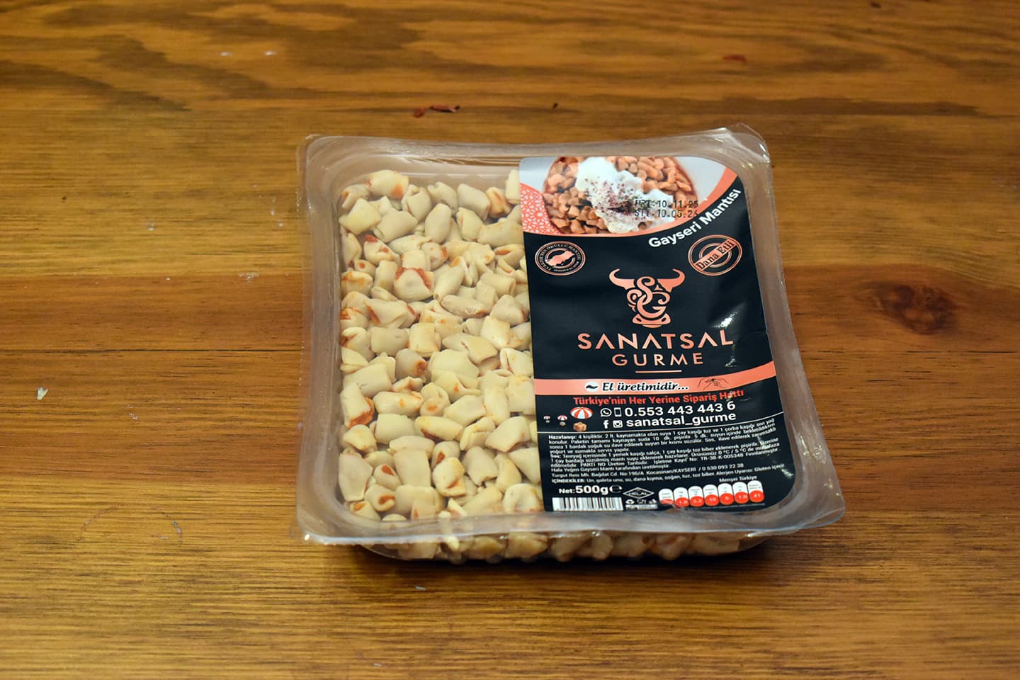 Kayseri Mantısı 500Gr