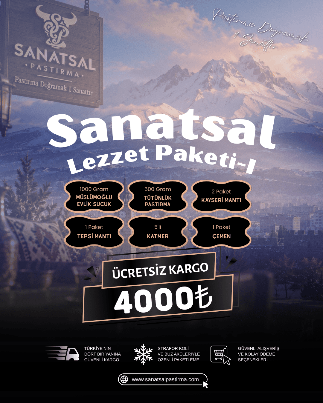 Sanatsal Lezzet Paketi I